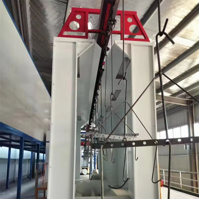 重荷自動粉末塗装機 廃棄物の擦り傷防止