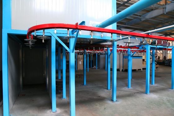 調節可能な速度 自動粉末塗装機 高生産性
