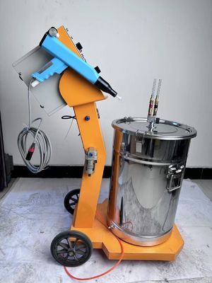 コーティング生産ライン 2020 Gema Optiflex 2 B 電気静止粉末コーティングペイントスプレーマシン