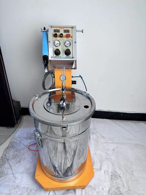 コーティング生産ライン 2020 Gema Optiflex 2 B 電気静止粉末コーティングペイントスプレーマシン