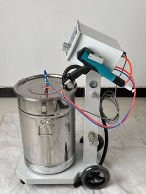 28KG 重量 ゲマ オプティフレックス 2B 電気静止 手動 粉末 塗装 素早く 色の 変化 システム