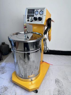電気静止粉末塗装 塗料スプレーマシン 顧客が要求する塗装色