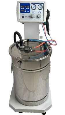 設計 自動スプレーと真空コーティングブースを持つ産業用粉末コーティングマシン