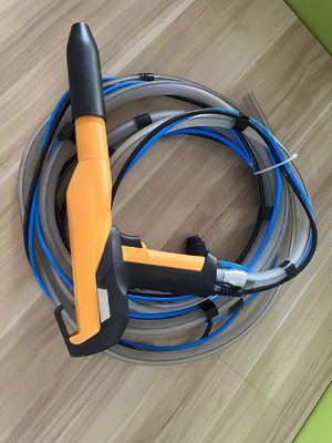 メタルコーティングマシンとスプレーシステム Gema OptiFlex 2 パウダーコーティングスプレーガンと制御ユニット