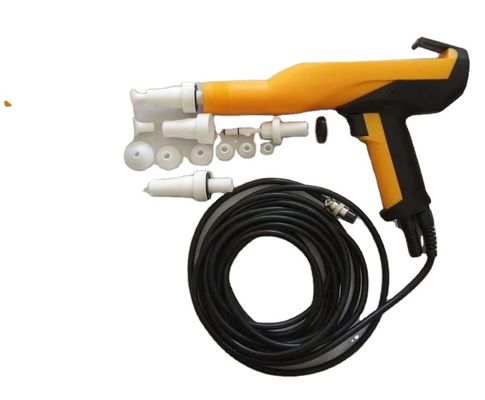 自動スプレー粉末電回転付きの高度な50W粉末コーティングブース機械