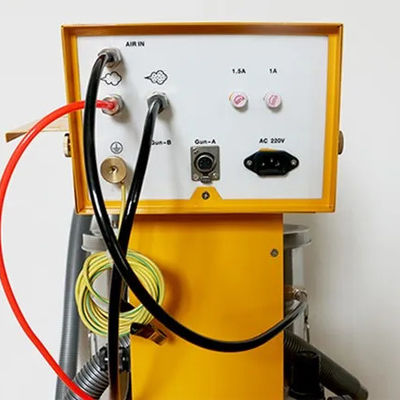 製造工場における金属塗料のための高度な静電粉末塗装機械